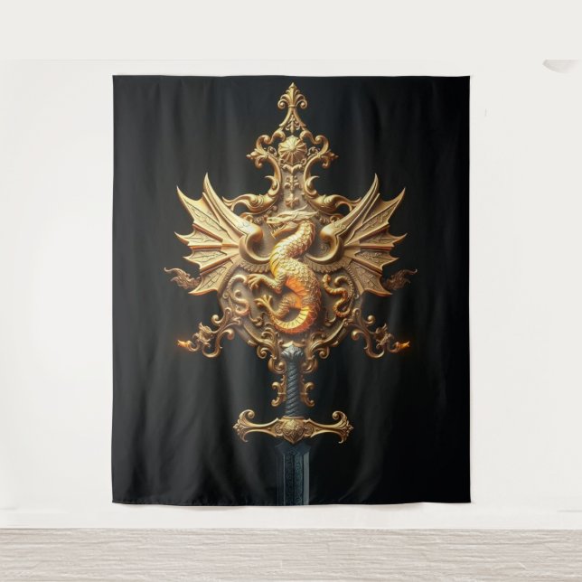 Tapete De Parede Dynastisches Erbe – Das goldene Drachensiegel   (Frente)