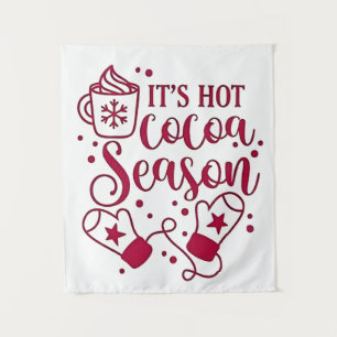 Tapete De Parede É a estação de chocolate quente Natal Cacoa