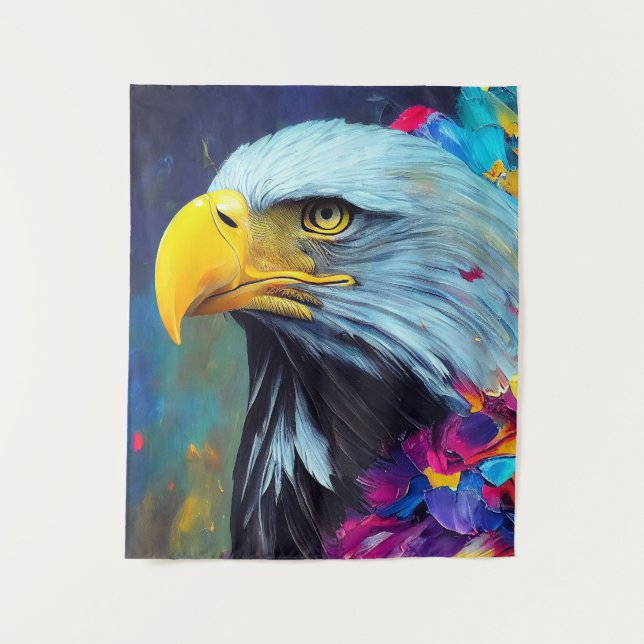 Tapete De Parede Eagle Bald Eagle Animal Discovery Nature (Frente)