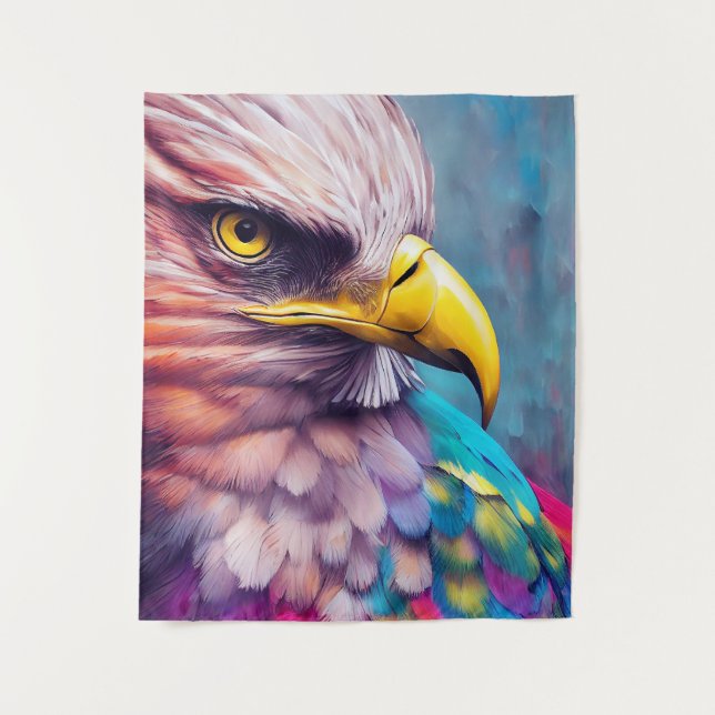 Tapete De Parede Eagle Bald Eagle Animal Discovery Nature (Frente)