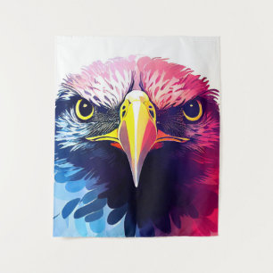 Tapete De Parede Eagle Bird Wild Nature - Pintura de Cor Animal