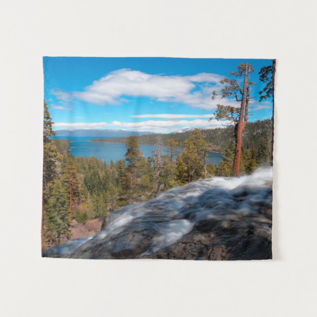 Tapete De Parede Eagle Creek Falls, Lago Sul Tahoe (Frente (Horizontal))