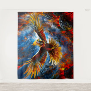 Tapete De Parede Eagle Phoenix