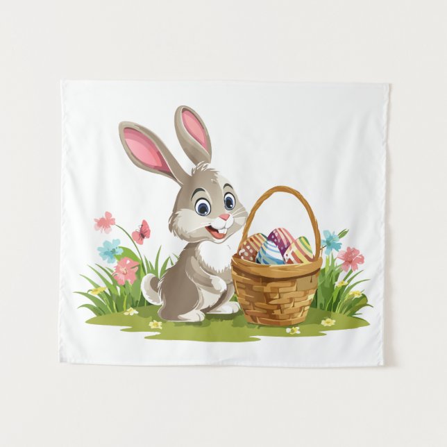 Tapete De Parede Easter bunny (Frente (Horizontal))
