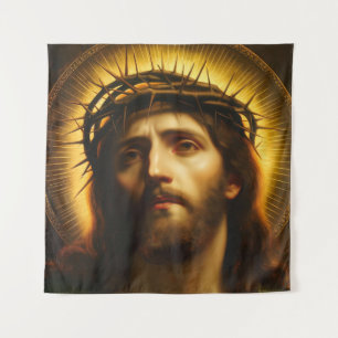 Tapete De Parede Ecce Homo Jesus Cristo com Coroa de Espinhos