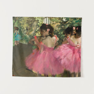 Tapete De Parede Edgar Degas - Dançarinos a rosa