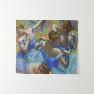 Tapete De Parede Edgar Degas - Dançarinos Azuis