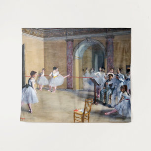 Tapete De Parede Edgar Degas - Foyer de Dança, Ópera rue Le Peletie