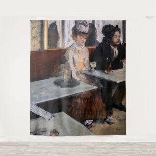 Tapete De Parede Edgar Degas - Num Café / A Absinthe