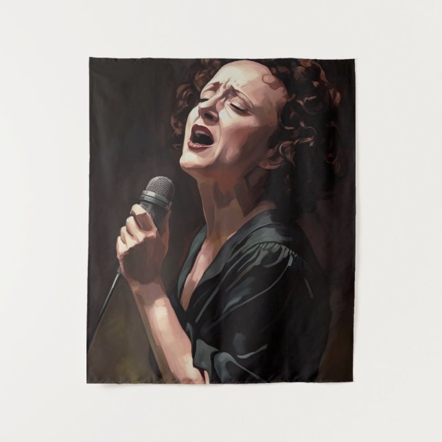 Tapete De Parede Edith piaf - Peinture (Frente)
