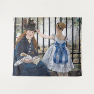 Tapete De Parede Edouard Manet - A Ferrovia