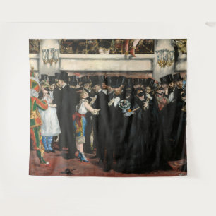Tapete De Parede Edouard Manet - Baile Mascarado na Ópera