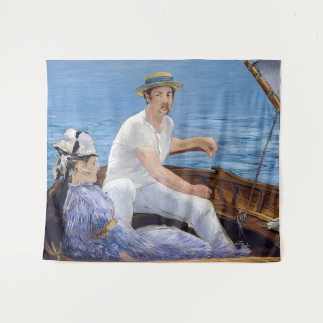 Tapete De Parede Edouard Manet - Barco (Frente (Horizontal))