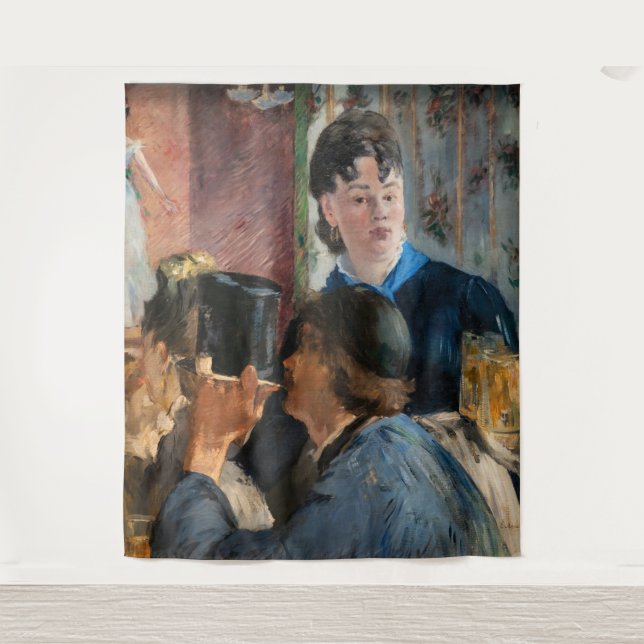 Tapete De Parede Edouard Manet - Cerveja Garçonete (Frente)