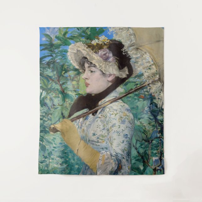 Tapete De Parede Edouard Manet - Jeanne / Primavera (Frente)