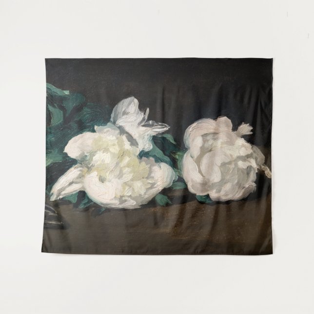 Tapete De Parede Edouard Manet - Ramo de Camponeses Brancos, Secado (Frente (Horizontal))