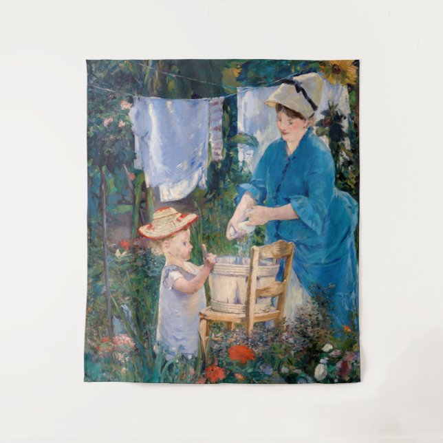 Tapete De Parede Edouard Manet - Roupa suja (Frente)