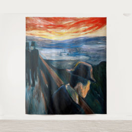 Tapete De Parede Edvard Munch - Humor Doente no Sunset, Desespero 1