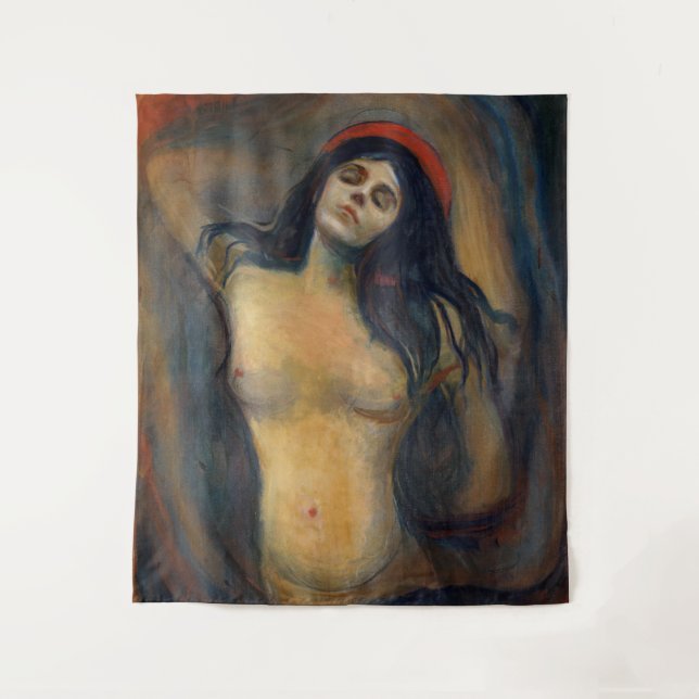Tapete De Parede Edvard Munch - Madona (Frente)