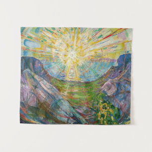Tapete De Parede Edvard Munch - O Sol 1916