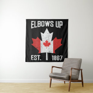Tapete De Parede Elbows Up Canada True North Strud Canadense