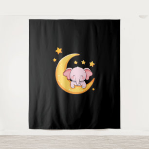 Tapete De Parede Elefante-bebê rosa