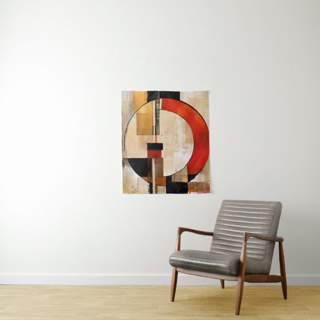 Tapete De Parede Elegância Celestial: Exploração de Abstrato em Bei (In Situ)