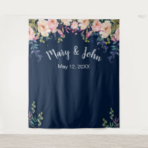 Elegância Moderna Fundo Fotográfico Floral Rosa pa