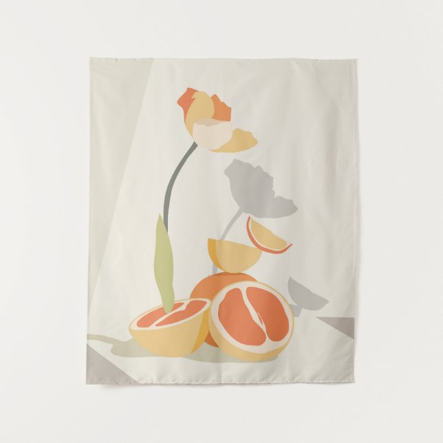 Tapete De Parede Elegância monocromática (Frente)