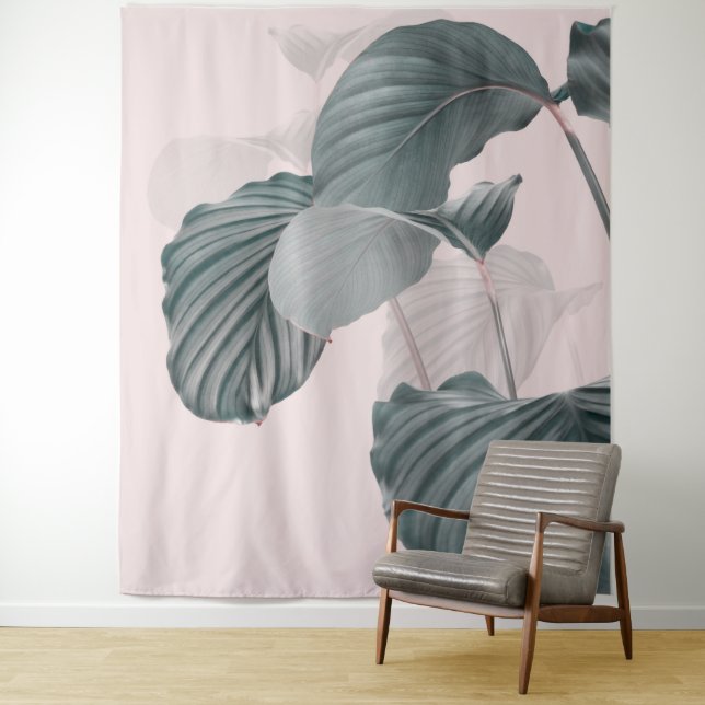 Tapete De Parede Elegância tropical em Pastel (In Situ)