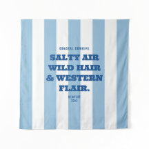 Elegância Western Cowgirl Costeira Faixa Azul de C