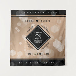 Tapete De Parede Elegante Celebração de Aniversário de Casamento de