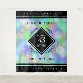 Tapete De Parede Elegante Celebração do 43º Aniversário de Casament