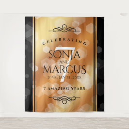 Tapete De Parede Elegante celebração do 7º aniversário de casamento