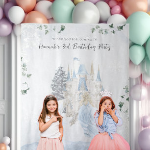 Tapete De Parede Elegante Fairy Tale   Princesa de inverno Aniversá