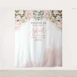 Tapete De Parede Elegante rosas rosa-pincel eucalipto 16 anos