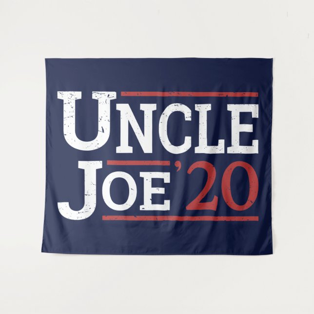Tapete De Parede Eleição 2020 - Tio Joe (Frente (Horizontal))