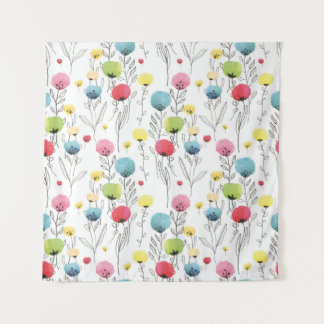 Tapete De Parede Elementos design circulares coloridos, divertidos