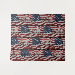 Tapete De Parede Em Deus, Confiamos na bandeira Conselho Americana