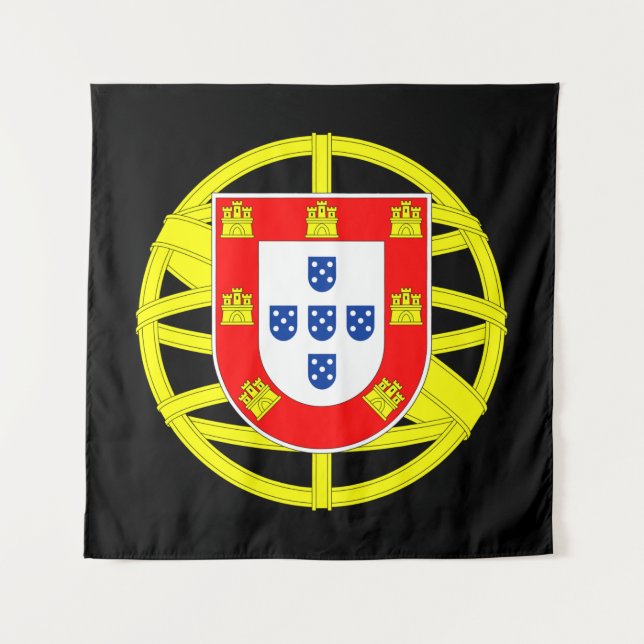 Tapete De Parede Emblema Português - Floresta Negra (Frente)