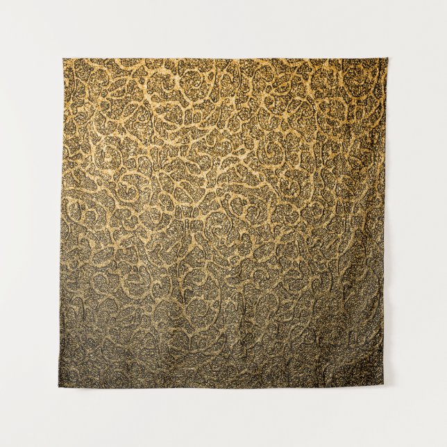 Tapete De Parede Encapsulamento De Luxo, Destaques De Pontos Brilha (Frente)