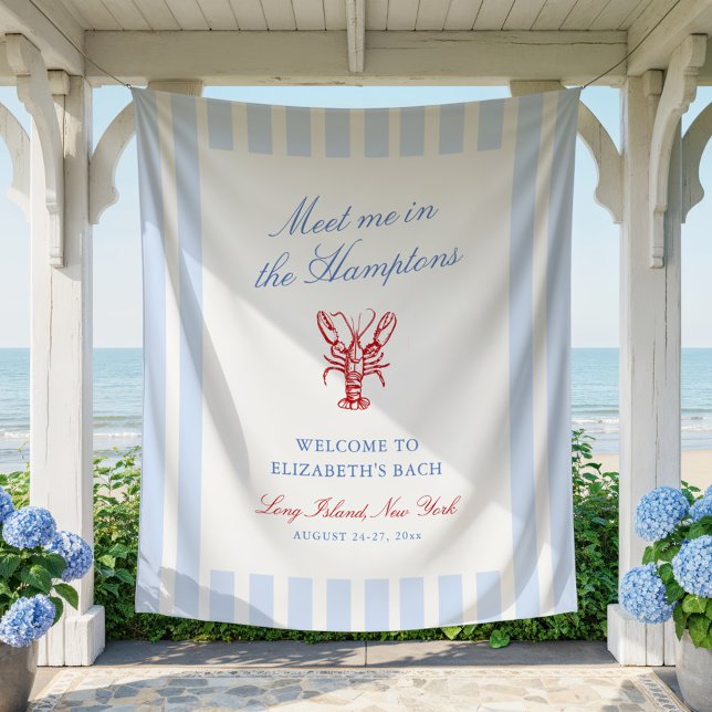 Tapete De Parede Encontre-me nas Hamptons Solteirona (Criador carregado)