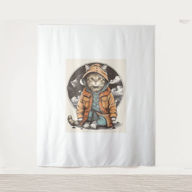 Tapete De Parede Encontro de Cat (Frente)