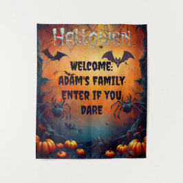 Tapete De Parede Enfeite de Parede de Halloween Personalizado Assus