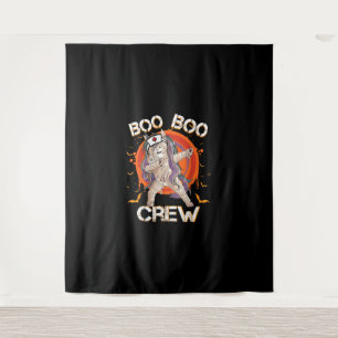 Tapete De Parede Enfermeira de Boo Boo Mummy Unicorn Halloween Cust