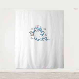 Tapete De Parede Enfermeira fantasma cuidando espontaneamente e ass