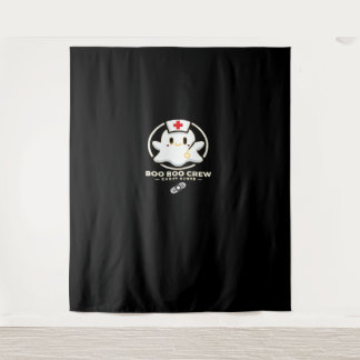 Tapete De Parede Enfermeira Fantasma da Tripulação Boo - Halloween