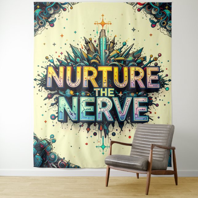 Tapete De Parede Enfermeira O Nervo Extra Grande (In Situ)