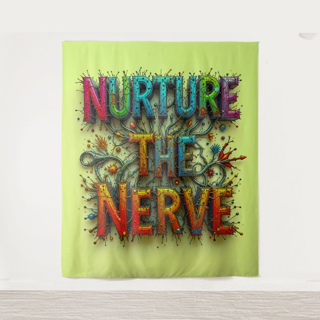 Tapete De Parede Enfermeira O Nervo Extra Grande (Frente)