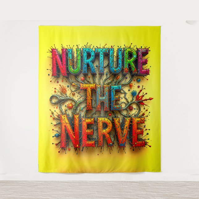 Tapete De Parede Enfermeira O Nervoso Tamanho Grande (Frente)